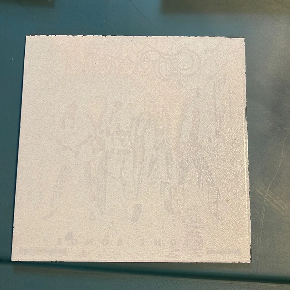 🎡🎟️ Vintage Carnival Prize ~ Glass Mirror 🎟️🎡
